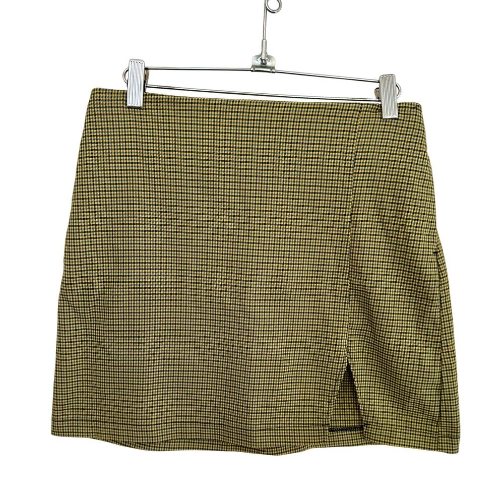 Urban Outfitters Plaid Miniskirt